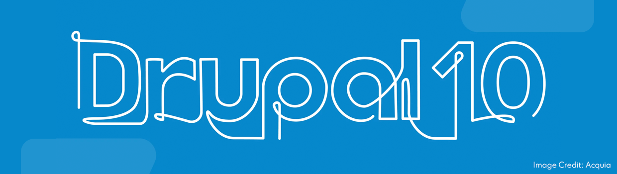 Drupal 10 Logo Art