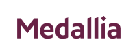 Plum Medallia logo on a white background